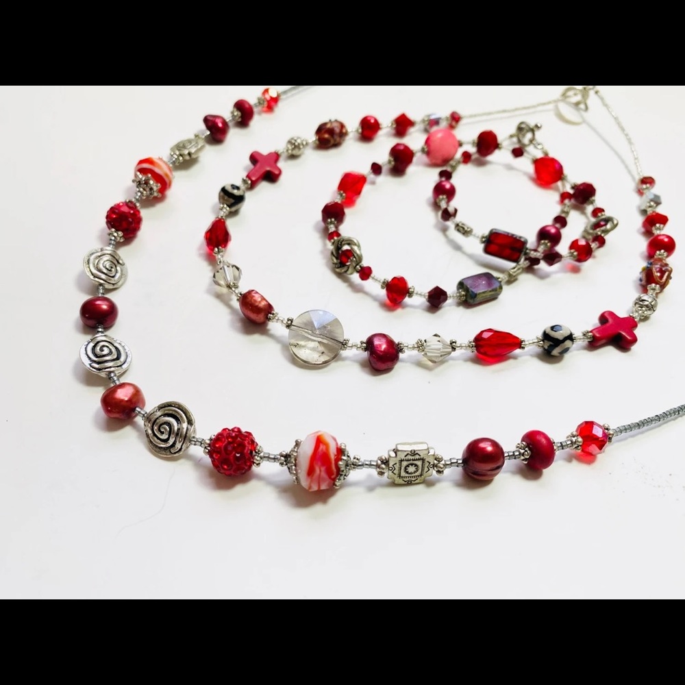 Rebellious Reds Collection ❤️❤️ Jewelry Set